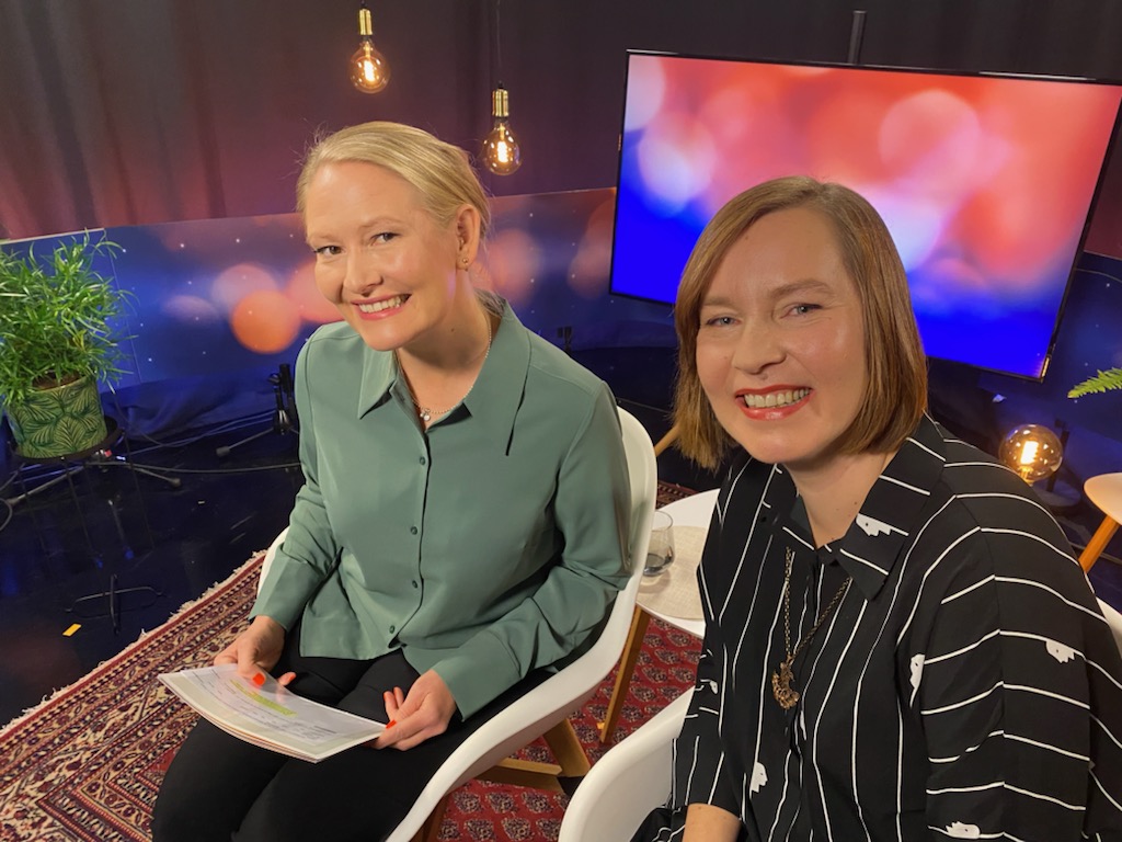 På besök i SVT:s program