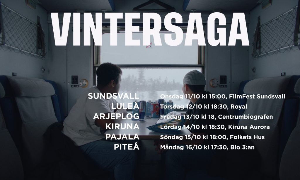 Norrbottens turné med dokumentären Vintersaga