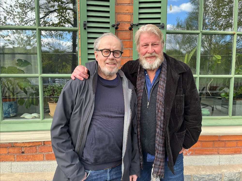 Rolf Lassgård och Lennart Jähkel